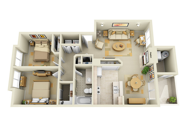 Floorplan - The Park at Mill Plain