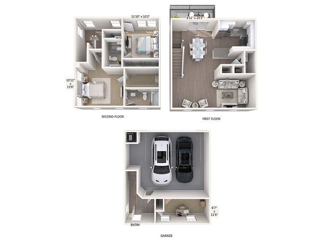Floorplan - Avalon Townhomes Florham Park