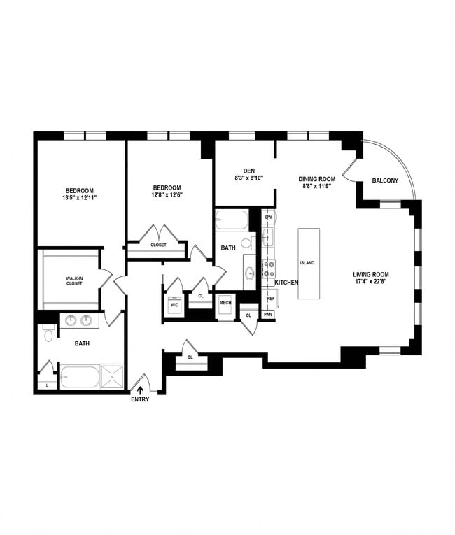 Floorplan - The Woodley