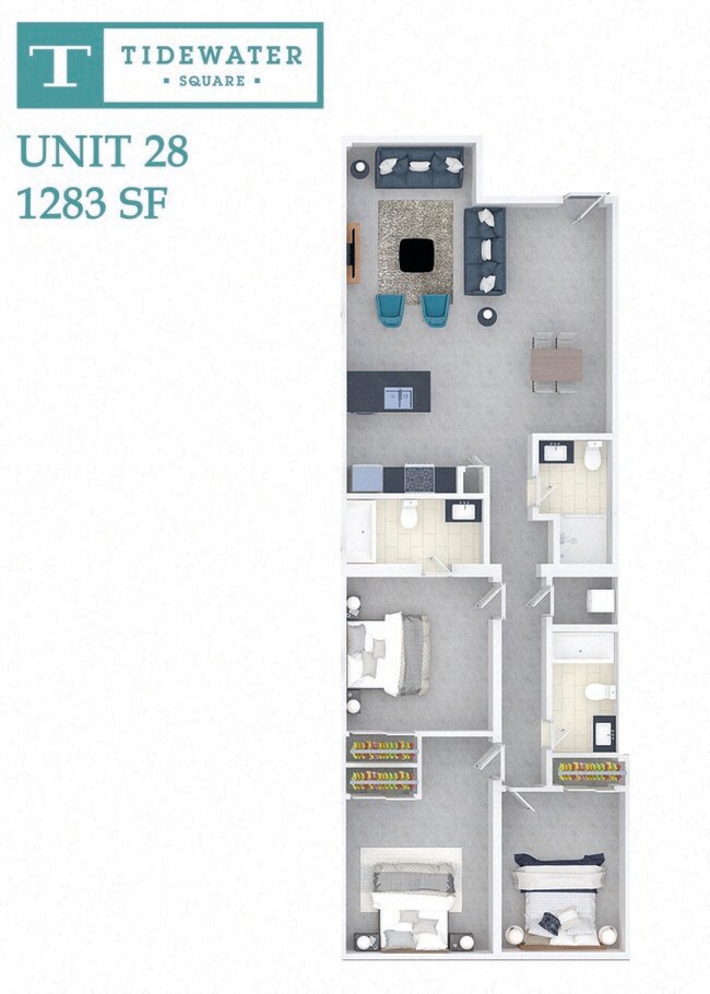 Floorplan - Tidewater Square