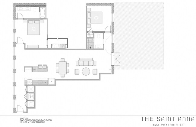Floorplan - The Saint Anna