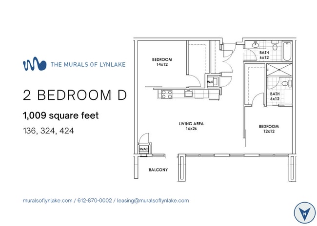 Floorplan - The Murals of LynLake