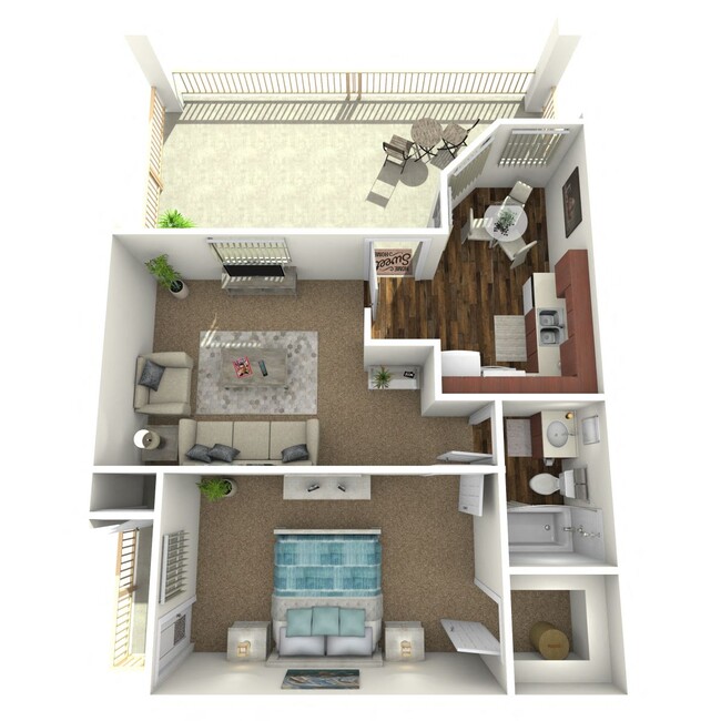 Floorplan - Tierra Ridge Apartments