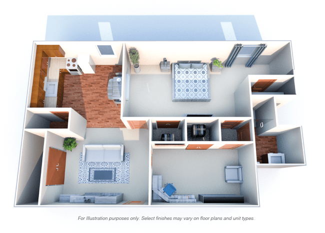 Floorplan - East Pointe Apartments