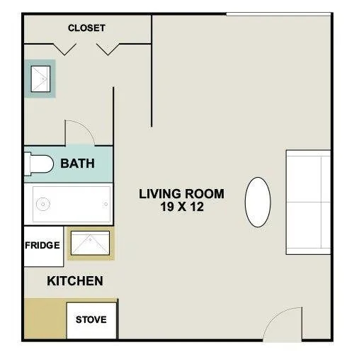 Floorplan - Collins Off Colter II