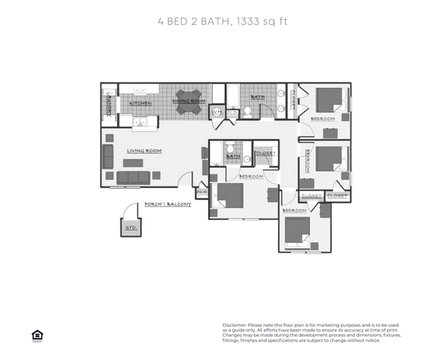 4Bed 2 Ba 1333 sqft.png - Z - Chapel Ridge