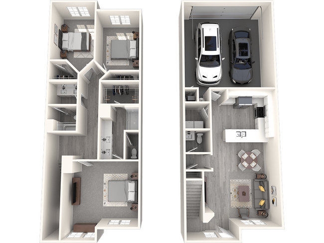 Floorplan - Centennial Townes
