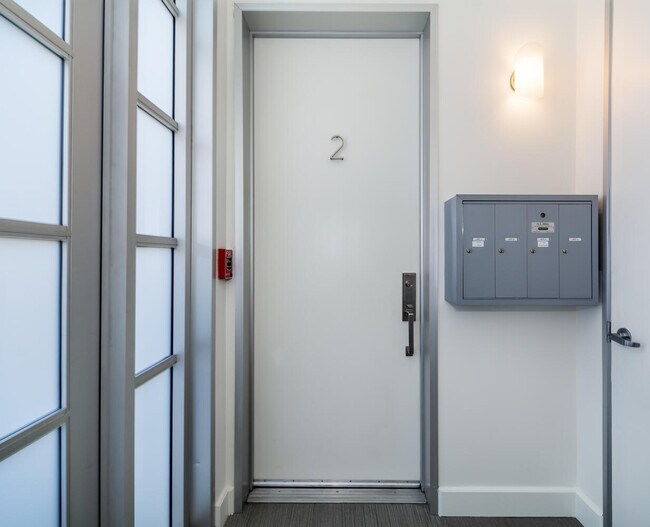 Unit 2 Front door - 14212 Riverside Dr