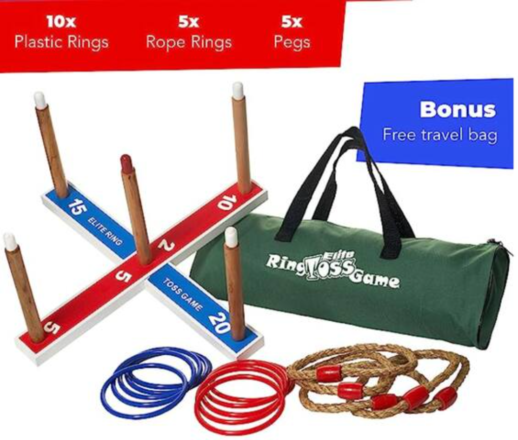 Enjoy the outdoor fun with free access to our ring toss game - 2304 E 14th St