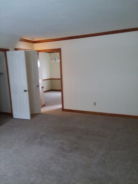 View from living room to dining room - 548 W New Castle St
