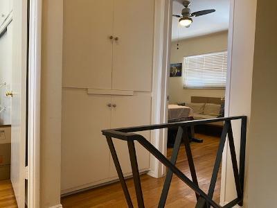 Hallway with linen closet leading to bedroom 2 - 14333 Albers St