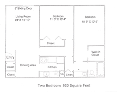 2BR/1BA - Greenbriar Hills Apartments