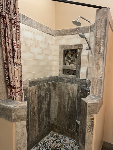 1st bathroom shower - 274 Little River Campground Rd