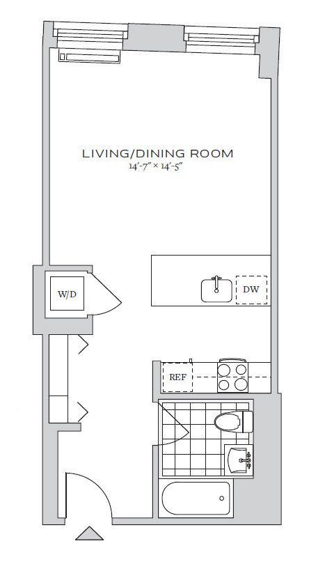 Floorplan - 70 Pine Apartments