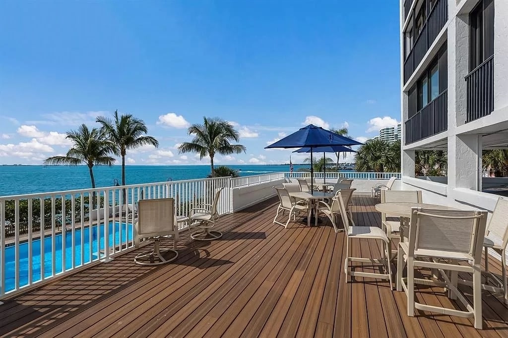 deck facing West - 11 Sunset Dr