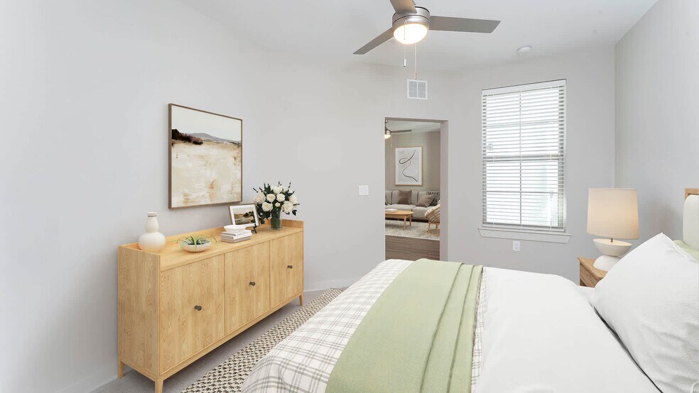 Bedroom with Hard Surface Flooring - Remy