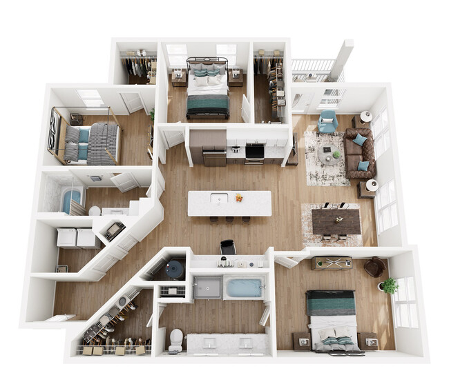 Floorplan - The Townsend