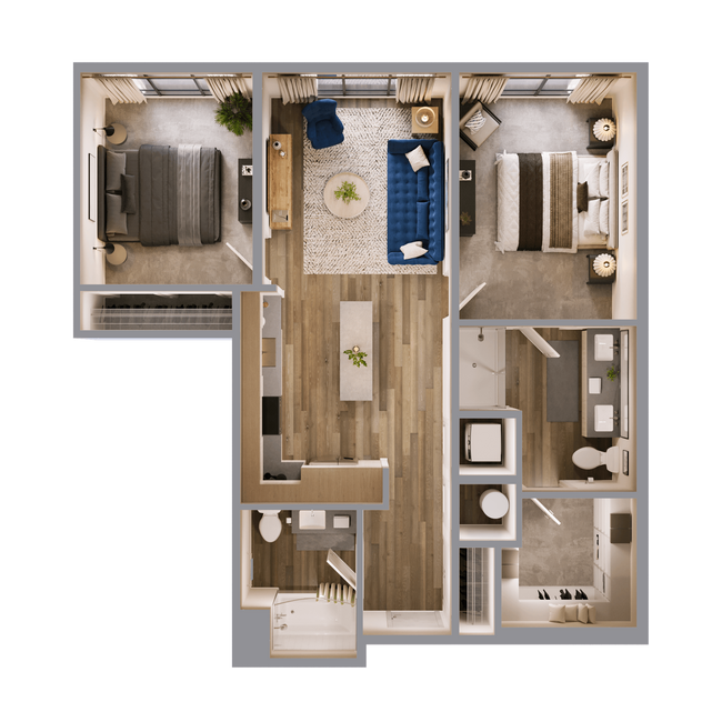 Floorplan - The Bellevue