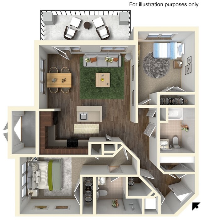 Floorplan - Riverwoods at Tollgate