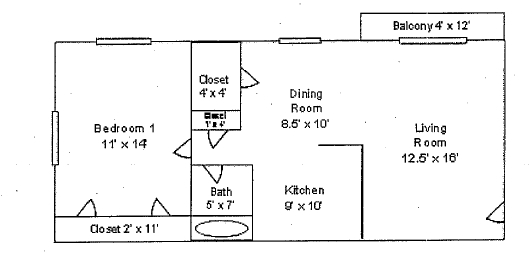 1 Bedroom - Clearpointe Woods