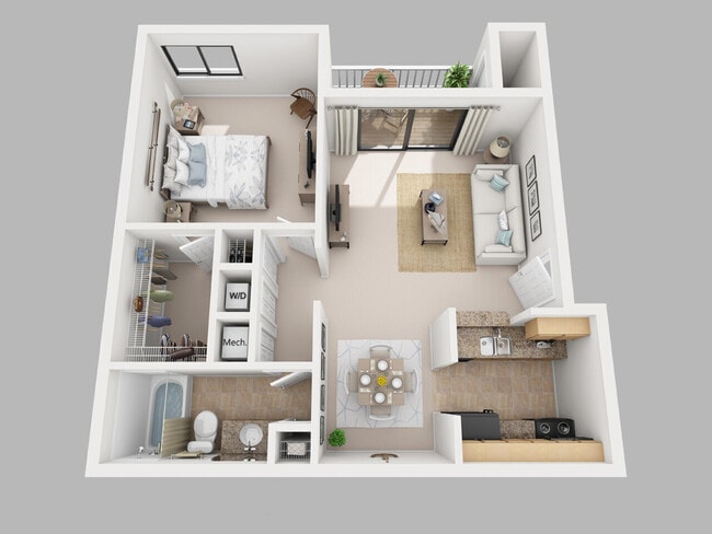 Floorplan - Sherwood Apartment Homes
