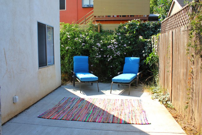 private back yard space - 1753 16th St