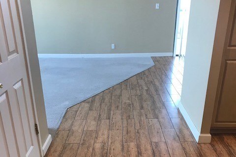 Ceramic Hardwood style flooring - 450 W 7th St