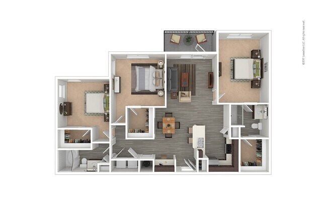 Floorplan - Cortland Midtown East