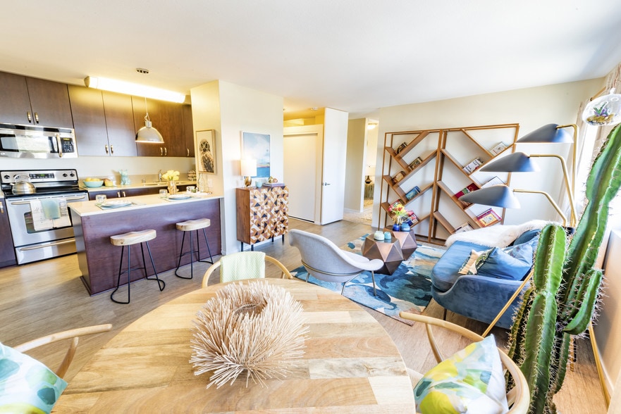 Living and Dining Room Model - Gables Point Loma