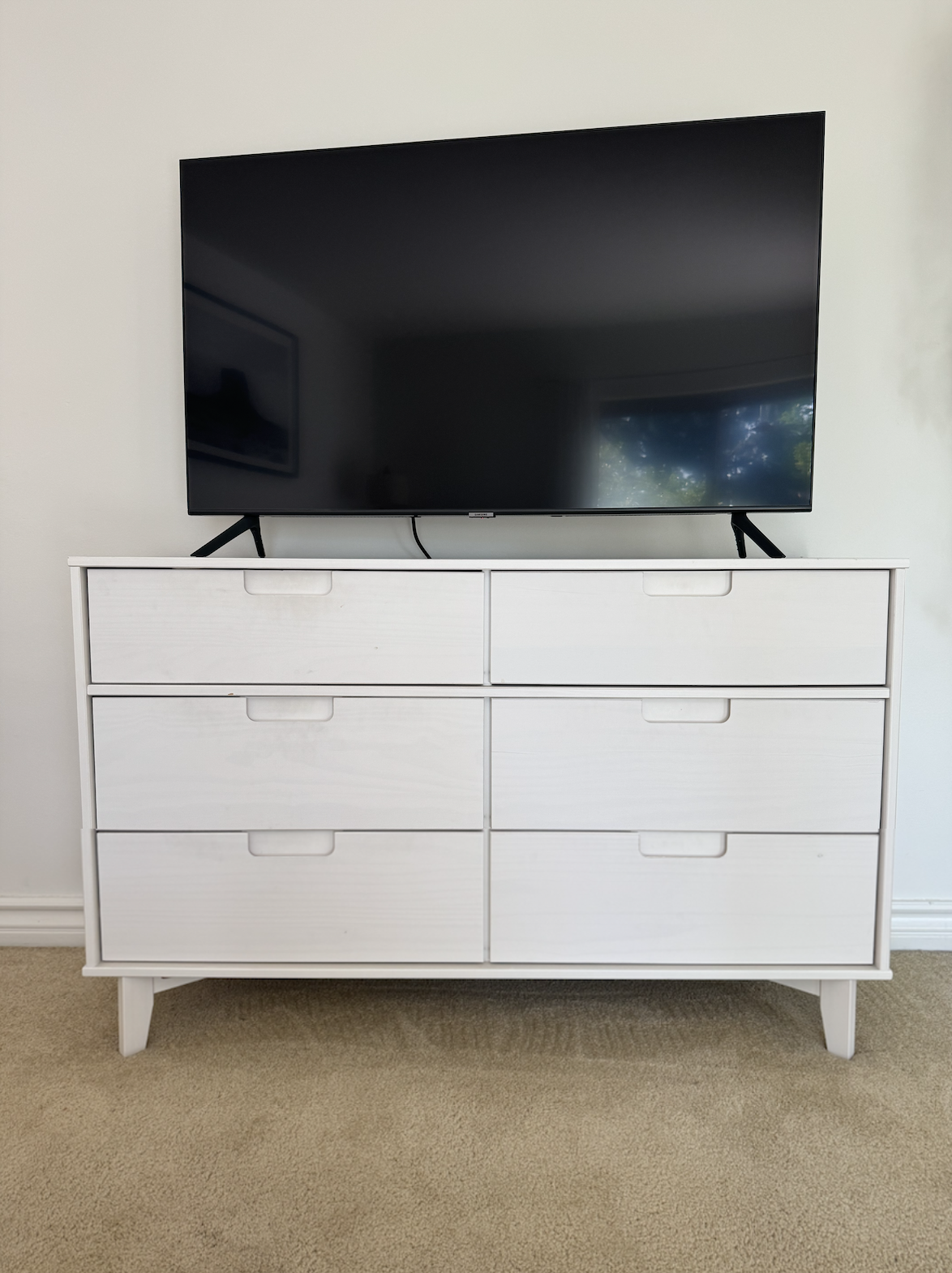 Dresser and TV in master bedroom. - 6001 Canterbury Dr