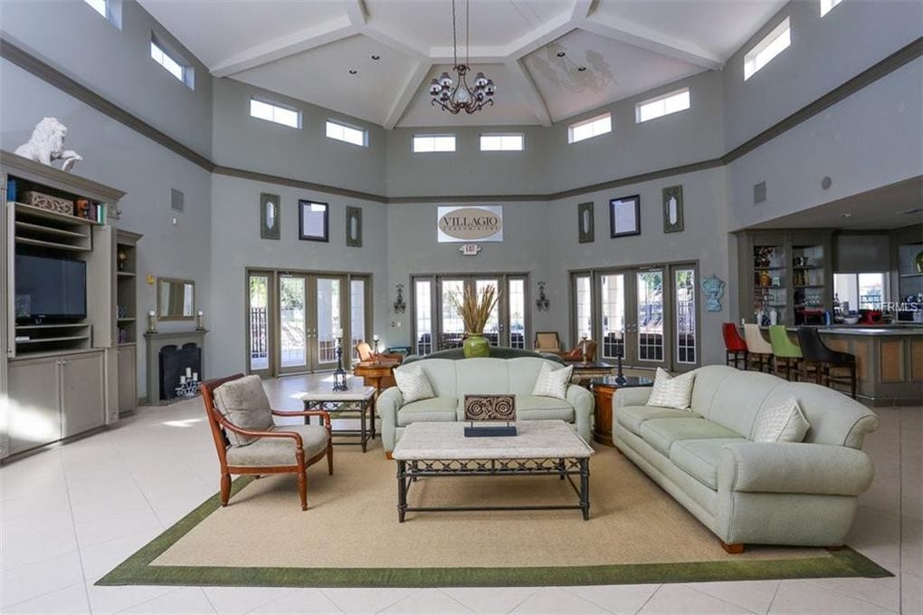 Clubhouse interior - 1000 Villagio Cir