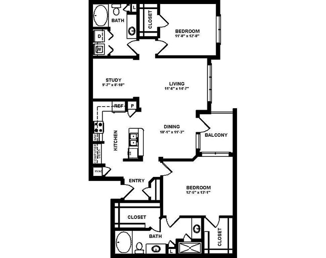 Floorplan - 2222 Smith Street