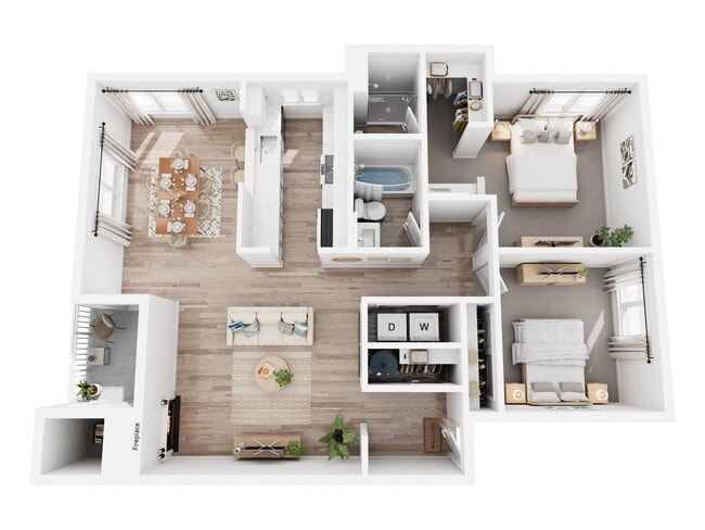 Floorplan - Island Homestead