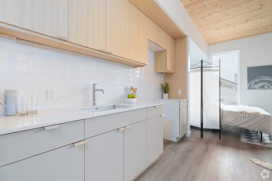 Studio — 356SF - Kitchen - The Guild