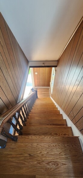 Stairs to 2nd floor - 67 Maple St