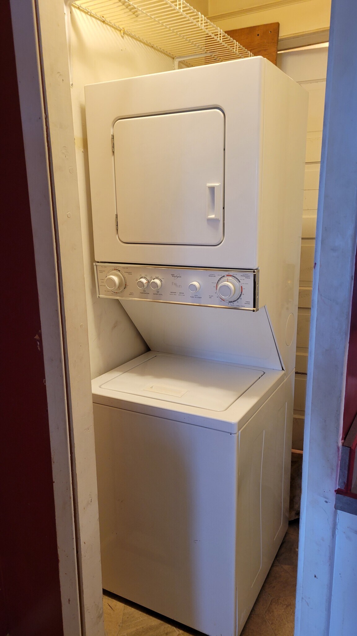 Stackable washer and dryer - 3093 N Michigan Ave