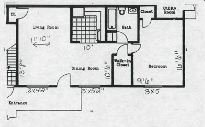 Floorplan - Arbor Village Apartments