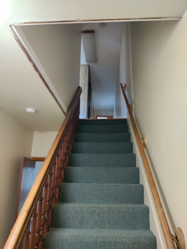 Walking upstairs towards the bedrooms - 110 Walnut St