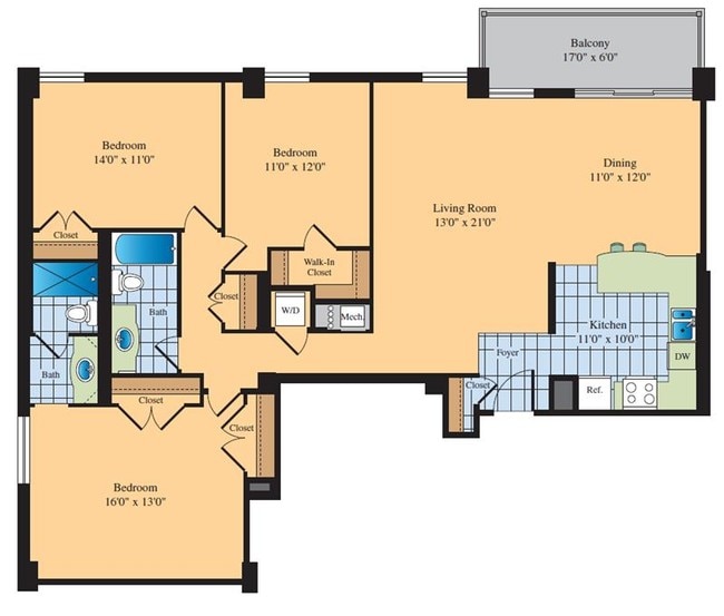 Floorplan - Cortland at McLean