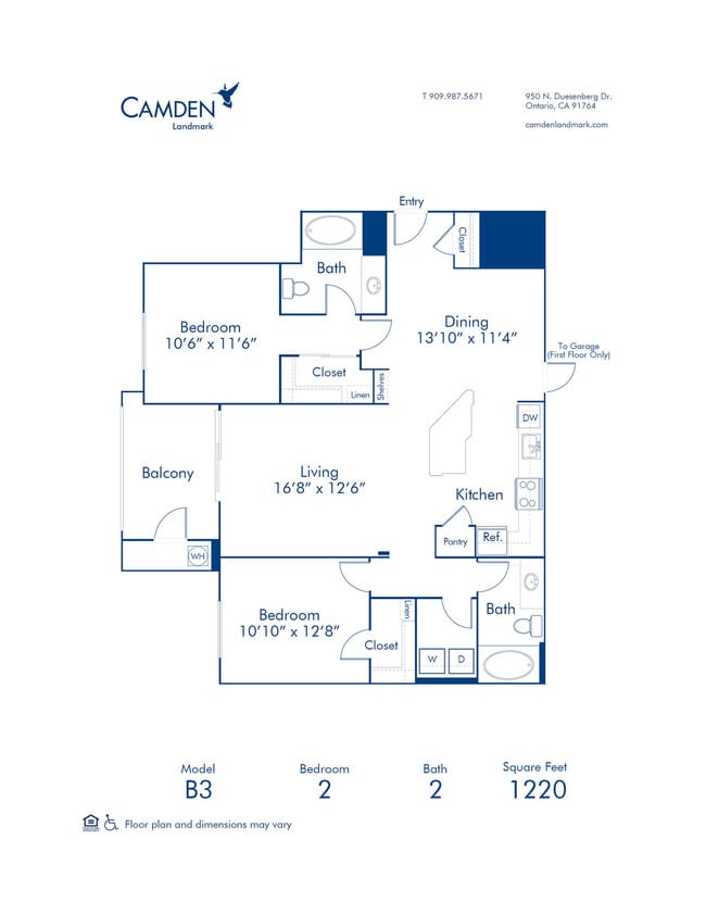 Floorplan - Camden Landmark