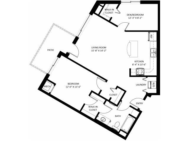 Floorplan - The View at Long Lake