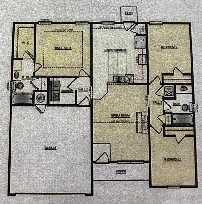 Floor plan - 1202 Flint Way