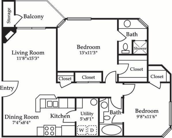 Floorplan - James Pointe