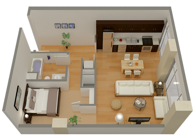 Floorplan - 800J Lofts