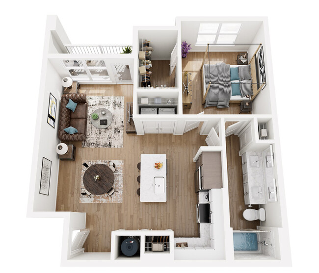 Floorplan - The Townsend