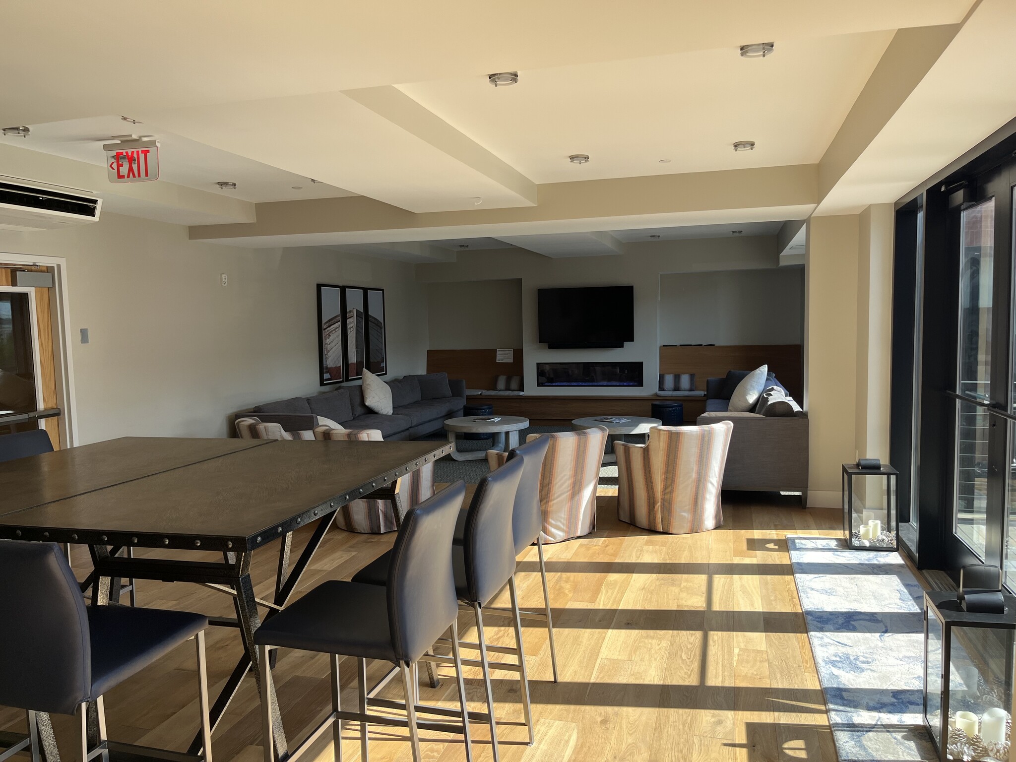 The club room for resident and private functions - 387 Commercial St