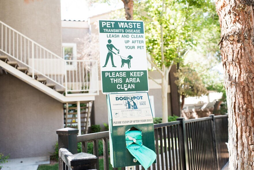 Pet Stations throughout - 5250 S Rainbow Blvd