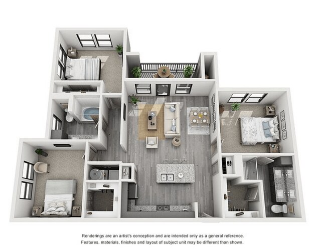 Floorplan - The Flats at Shadowglen