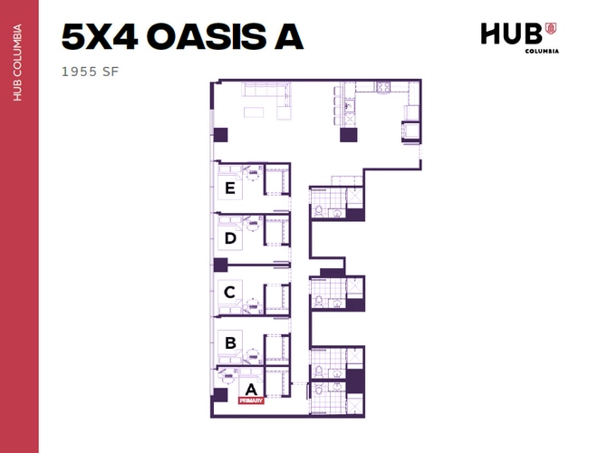 5x4 Oasis A - Hub Columbia