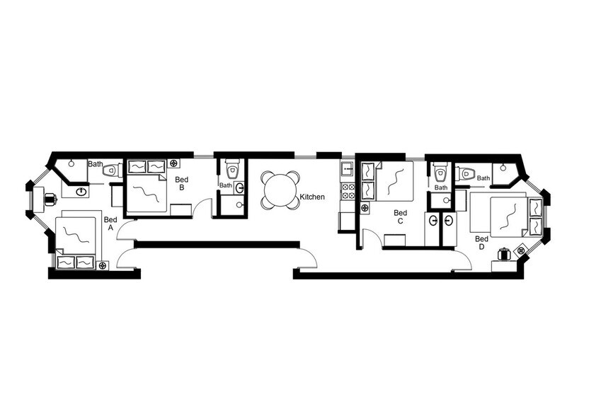 Building Photo - Room in Shared 4 bed/4 bath home